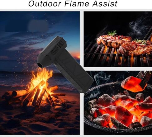 Powerful Portable Electric Jet Blower - 300,000RPM Adjustable, High Temp Resistant, Fast Charging, 16000mAh for Car Computer Keyboard Outdoors in Saudi Arabia
