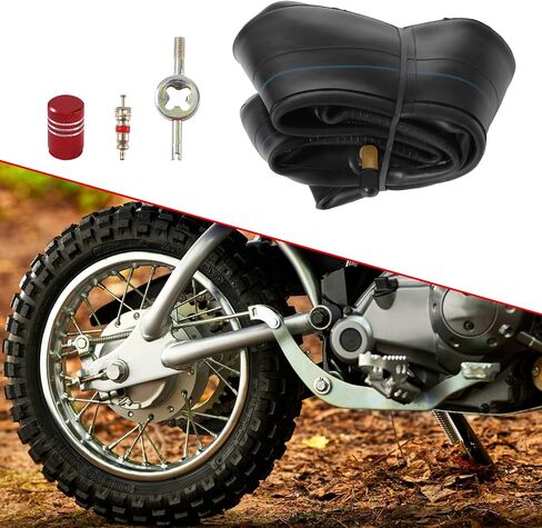 KAMIER 2.50/2.75-10 Inner Tube Repalcement for PW50 TTR50 CRF50 XR50 KDX50 Suzuki JR50 Syx Moto Holeshot SSR SX50 Xpro 50cc Dirt Bike Apollo 70cc DB21 DB25 Razor MX650 MX500 SX500 Pit Dirt Bike Parts in Kuwait