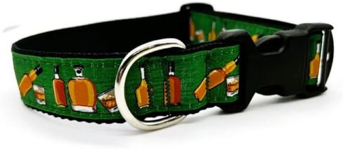 Heavy Duty Bourbon Dog Leash 6 ft - Bourbon Glasses and Bottles Pet Leashes Come in Different Sizes for Pets (Small Leash 6 Foot, 3/4 inch) in Saudi Arabia