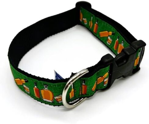 Heavy Duty Bourbon Dog Leash 6 ft - Bourbon Glasses and Bottles Pet Leashes Come in Different Sizes for Pets (Small Leash 6 Foot, 3/4 inch) in Saudi Arabia