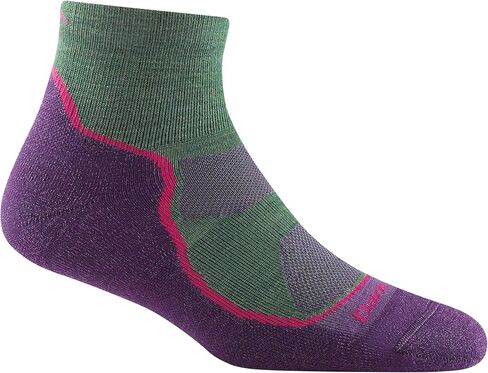 Darn Tough Vermont Light Hiker 1/4 Lightweight with Cushion Cosmic Purple SM (US 4.5-7) in Saudi Arabia