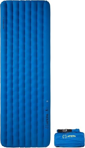 ATEPA Insulated Sleeping Pad 6.6 R-Value Ultralight Backpacking Sleeping Pad for Hiking Camping (1.65lbs) Inflatable Sleeping Pad for Adults, Compact Thick Camping Mattress Pad in Saudi Arabia