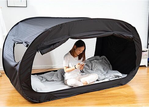 Outdoor Folding Privacy Pop Bed Tent Camping Fully Enclosed Shading Bed Tent for Kids and Adult in Saudi Arabia