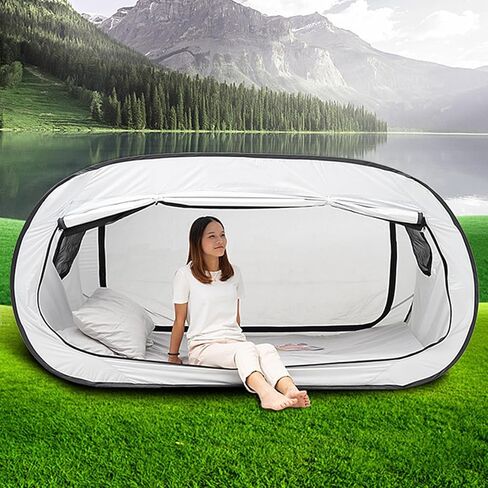 Outdoor Folding Privacy Pop Bed Tent Camping Fully Enclosed Shading Bed Tent for Kids and Adult in Kuwait