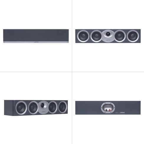 Jamo S7-43C Center Channel Speaker, Blue Fjord - Four 3.3" Woofers + 1" Tweeter - Two-Way Bass Reflex in Kuwait