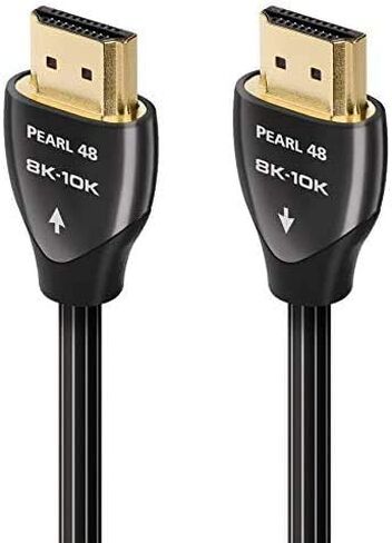 AudioQuest Pearl 8K-10K 48Gbps 2.25m (7.4ft.) HDMI Cables (2-Pack) in Saudi Arabia