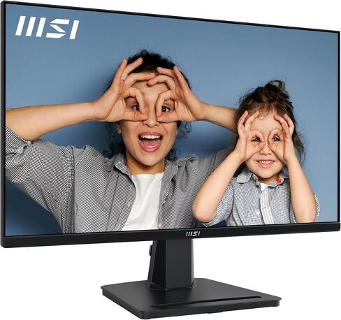 شاشة مكتب الألعاب MSI PRO MP251 E2 مقاس 24.5 بوصة IPS 1920 x 1080 (FHD)، 120 هرتز، مزامنة تكيفية، HDR جاهزة، HDMI، منفذ VGA، منفذ عرض، قابل للتركيب، إمالة، مكبر صوت، 1 مللي ثانية، أسود in Saudi Arabia