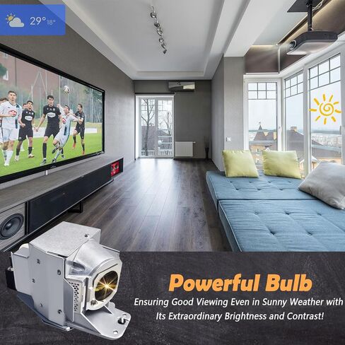 جودة A++ لمصباح العرض البديل Benq 5J.J7L05.001، متوافق مع مصباح W1070 / W1080ST / W1080ST+ / W1250/W1080ST+/W1070+/HT1075 / HT1085ST/ i700/W1070+W/W108ST/i701JD in Kuwait