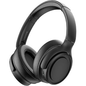 Bluetooth Headphones, Over-Ear Wireless Headset, 30H Playtime, Wired Option, Hi-Fi Sound,for Study/Sports/Office/Entertainment (Pink)