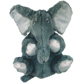KONG - Comfort Kiddos Elephant - Fun Plush Dog Toy with Removable Squeaker - For Large Dogs