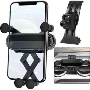 Car Phone Holder Mount Compatible with Ford Mustang 2015-2023 Ecoboost GT Premium Shelby GT 350 500 Shelby GT500 V6 (Not for Mach E) Accessories, for All Cell Phone Cradles