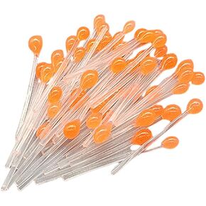 Amagogo 50Pcs Crab and Shrimp Eyes Tying Fly Tying Supplies Portable Lightweight for Freshwater Saltwater Realistic Small Accessories