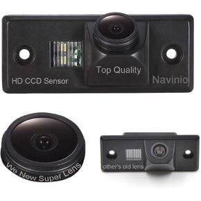 HD Color CCD Waterproof Vehicle Car Rear View Backup Camera, 170° Viewing Angle Reversing Camera for VW Golf Variant MK4 MK5 Tiguan Touareg Polo 3C Jetta Passat Sharan Bora Skoda (NO.2 HD Camera)