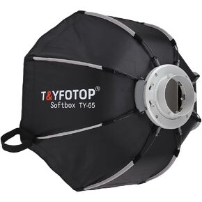 Softbox with Bowens Mount, Octagonal 48 inch, Black (22 inches/K2-55)