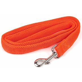 Pet Life ® Aero Mesh Dog Leash Featuring Dual-Sided Ventillated Mesh - Connects to Any Dog Harness or Dog Collar with Swivel-Hook for Multi-Directional Pet Leash Pull