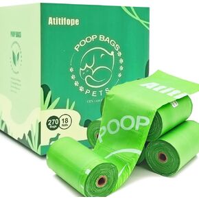 Poop Bags for Dog Leak-Proof And Extra Thick Waste Bags,Refill Rolls 270Count