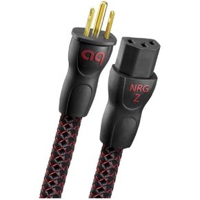 AudioQuest NRG-Z3, Low-Distortion 3-Pole AC Power Cable, 3 Meters/9.84 Feet