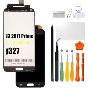 Replacement for Samsung Galaxy J3 2017 Prime J327 LCD Screen for Samsung SM-J327A J327V J327T J327T1 J327VL J327U J327P Touch Screen Digitizer Assembly LCD Display with Repair kit