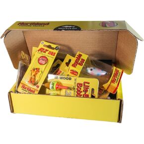 طقم مقصورة صيد الأسماك Northland Tackle Walleye، 10 قطع، طُعم ممتاز منتقاة بعناية، لأي صياد، اصطياد المزيد من Walleyes، جاهز للمياه العذبة in Kuwait