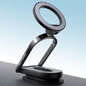 Coverado for Magsafe Car Mount, Magnetic Car Phone Holder, 360° Rotation Strong Magnet Car Phone Mount Dash Cell Phone Holders for Your Car, Suction Cup Phone Mount for iPhone 16/15/14/13 Pro Max