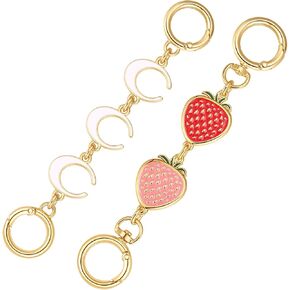Purse Extender Chain,5Pcs Bag Extender Chain Exquisite Purse Strap Extender for Women