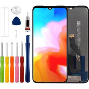[New] Duotipa LCD Display Screen Digitizer Assembly Replacement for Ulefone Power Armor 12 Ulefone Armor 12 6.52" with Technical Repair Tools Kit-Black.