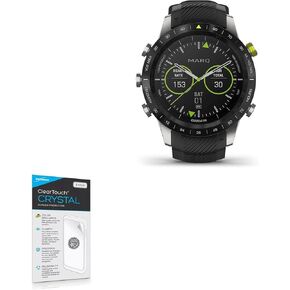 BoxWave Screen Protector Compatible with Garmin MARQ Athlete - ClearTouch Crystal (2-Pack), HD Film Skin - Shields from Scratches for Garmin MARQ Athlete