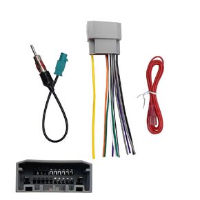 Car Stereo Radio Wiring Harnes Antenna Adapter Connector Compatible with 2006-2016 Dodge 2008-2016 Jeep 2004-2016 Chrysler Modles Aftermarket Radio Nav Cable Connector