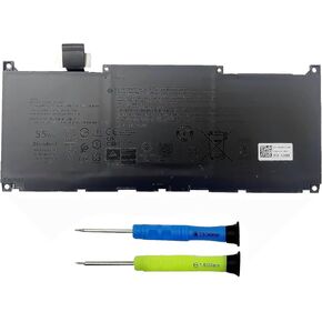 MN79H 55Wh Laptop Battery Replacement for Dell XPS 13 9320 9340 9345 13 Plus XPS 9320 OLED Series J7H5M 0J7H5M NXRKW 0NXRKW 11.55V 4524mAh