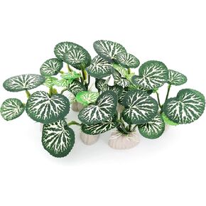 6PCS Aquarium Plants Betta Fish Tank Decorations Small Size Soft Aquarium Reptil Plants