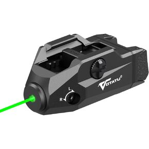 VOTATU G3L-G Pistol Laser Sight, Rechargeable Green Laser with Adjustable Rail Keys, Low Profile Green Dot Beams for Guns