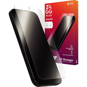 ZAGG Glass Elite Samsung S24 FE Screen Protector – Ultra-Strong, 5x Stronger Tempered Glass, Smudge-Resistant, Made with Recycled Glass