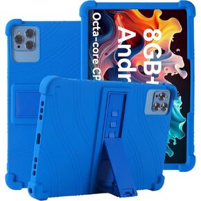 for 10.1 inch Android Tablet Case, Soft Silicone Cover Case 10.1'' for Oscal/Aigopad/Jusysa/HAPPYBE/Moderness MB1001/Okaysea/Yqsavior/DOOGEE, Blue