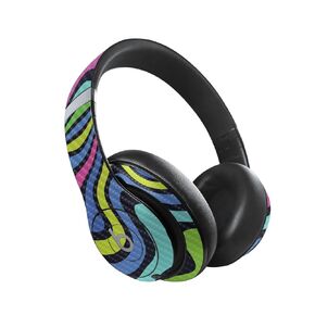 Glossy Glitter Headphone Skin Compatible with Beats Studio Pro - Magenta Pour - Premium 3M Vinyl Protective Wrap Decal Cover - Easy to Apply | Crafted in The USA by MightySkins