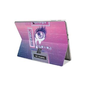 Glossy Glitter Laptop Skin Compatible with Microsoft Surface Pro 11 (2024) - Imposter - Premium 3M Vinyl Protective Wrap Decal Cover - Easy to Apply | Crafted in The USA by MightySkins
