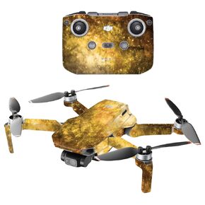 Carbon Fiber Drone Skin Compatible with DJI Mavic Mini Drone 2 - Splatter Wall - Premium 3M Vinyl Protective Wrap Decal Cover - Easy to Apply | Crafted in The USA by MightySkins