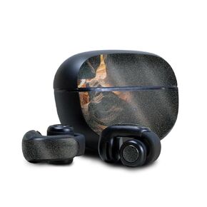 Carbon Fiber Headphone Skin Compatible with Bose Ultra Open Earbuds - Fissure - Premium 3M Vinyl Protective Wrap Decal Cover - Easy to Apply | Crafted in The USA by MightySkins