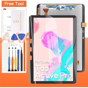 Screen Replacement for Samsung Galaxy Tab Active Pro SM-T540,for Samsung SM-T540 SM-T547 LCD Display Touch Screen Digitizer Full Assembly,with Tools(Black)
