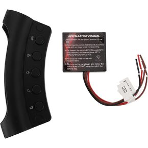 Keenso Steering Wheel Remote Control,10 Keys Universal Steering Wheel Control for Car Radio DVD GPS Player Controller