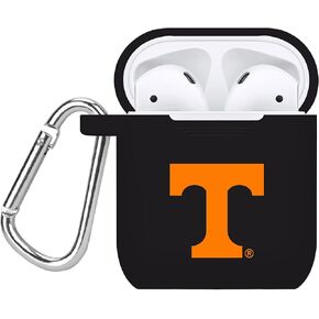 AFFINITY BANDS Tennessee Volunteers Silicone Case Cover Compatible with Apple AirPods Gen 1 & 2 (Black)