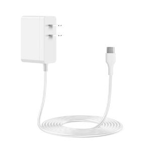 Lnauy Charger Compatible with Google Mesh Home WiFi System or WiFi System Router NLS-1304-25 Replacement Charging Cord Type-C Power Cable 5V Power Adapter 5.9Ft White