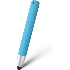 Kid-Friendly Stylus Pens for Touch Screens, Kid Tablet Stylus Pen Universal Children's Crayon Stylus Pen Compatible with Samsung, Kindle, iPad, iPhone, Android, Microsoft, Blue
