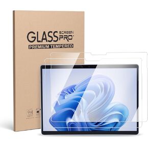 Omnpak 2 واقي شاشة لجهاز Surface Pro 11 2024/Microsoft Surface Pro 9/Surface Pro 10 13 بوصة، زجاج مقسى 9H، يدعم قلم السطح in Kuwait