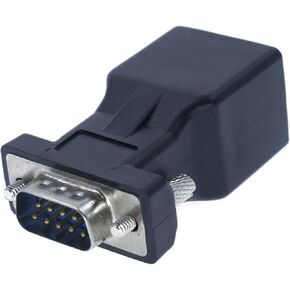 DB9 إلى RJ45 محول RJ45 إلى RS232 محول RJ45 أنثى إلى 9 دبوس محول DB9 ذكر منفذ COM التسلسلي إلى محول منفذ الشبكة in Kuwait