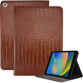 Compatible with iPad 10.2 inch Case,9th /8th /7th Generation Case(2021/2020/2019) with Pencil Holder Soft TPU Back Case,Auto Sleep/Wake Cover,Cute Aesthetic for Girls Women-Cowhide Cow