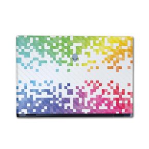 Glossy Glitter Laptop Skin Compatible with Alienware M16 R2 (2024) - Soot Sprites - Premium 3M Vinyl Protective Wrap Decal Cover - Easy to Apply | Crafted in The USA by MightySkins