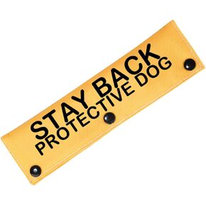 PWHAOO Stay Back Dog Leash Wrap Rescue Dogs Anxious Dogs Leash Sleeve Dog Gear (Protective Dog Sleeve)