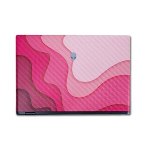 Carbon Fiber Laptop Skin Compatible with Alienware M16 R2 (2024) - Dancefloor Trip - Premium 3M Vinyl Protective Wrap Decal Cover - Easy to Apply | Crafted in The USA by MightySkins