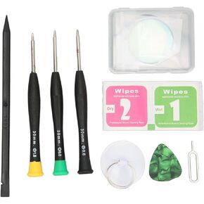 ASHATA Replacement Watch Outer Screen Glass, Professional Front LCD Lens Glass Repairing Kit for Samsung Galаxу Watch 4 40mm R860 R865