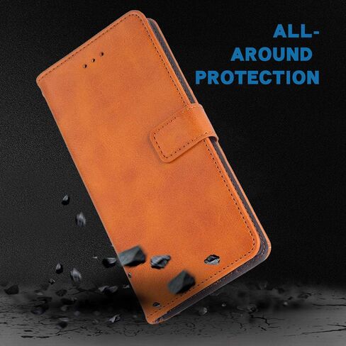 Phone Case for Samsung Galaxy J3 Orbit J 3 Star 2018 3J Achieve Folio Flip Wallet Case,PU Leather Credit Card Holder Slots Full Body Protection Kickstand Protective Phone Cover for Glaxay SM J337A in Saudi Arabia